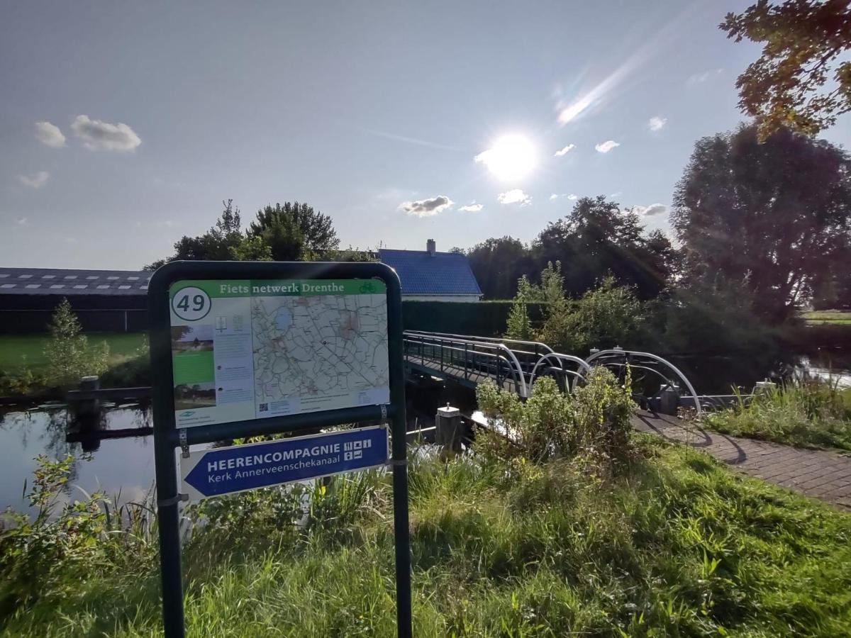 Appartamento Drenths Landgoed, Lekker Uit Annerveenschekanaal Esterno foto